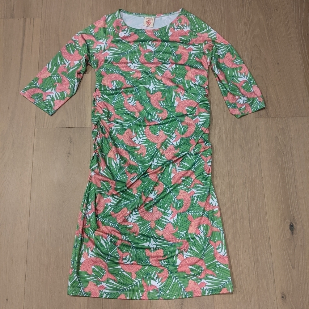 Parisou Koi Fish dress